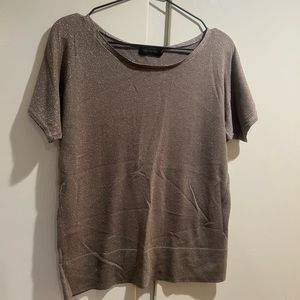 The Limited Sparkle Short sleeve Light Sweater